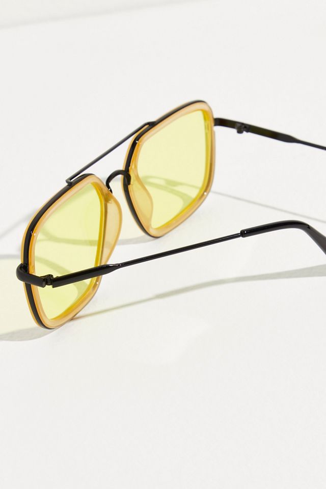 Luna Classic Tinted Aviator Sunglasses #3