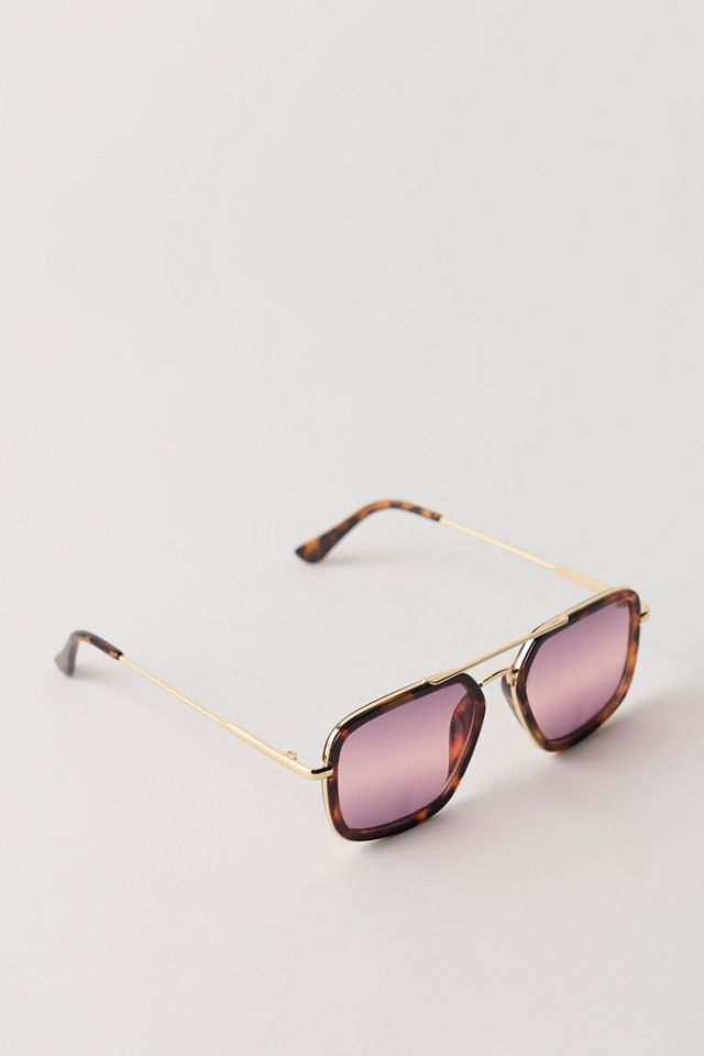 Luna Classic Tinted Aviator Sunglasses #2