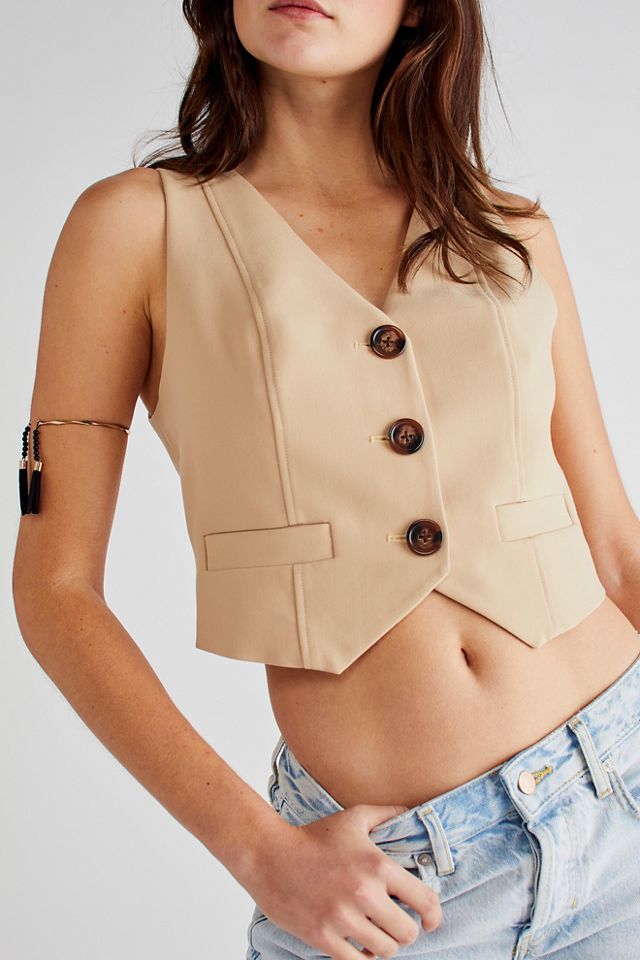 Shona Joy Ivy Tailored Fitted Vest #2