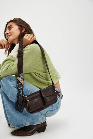 Free People store WTF Perri Leather Crossbody Bag