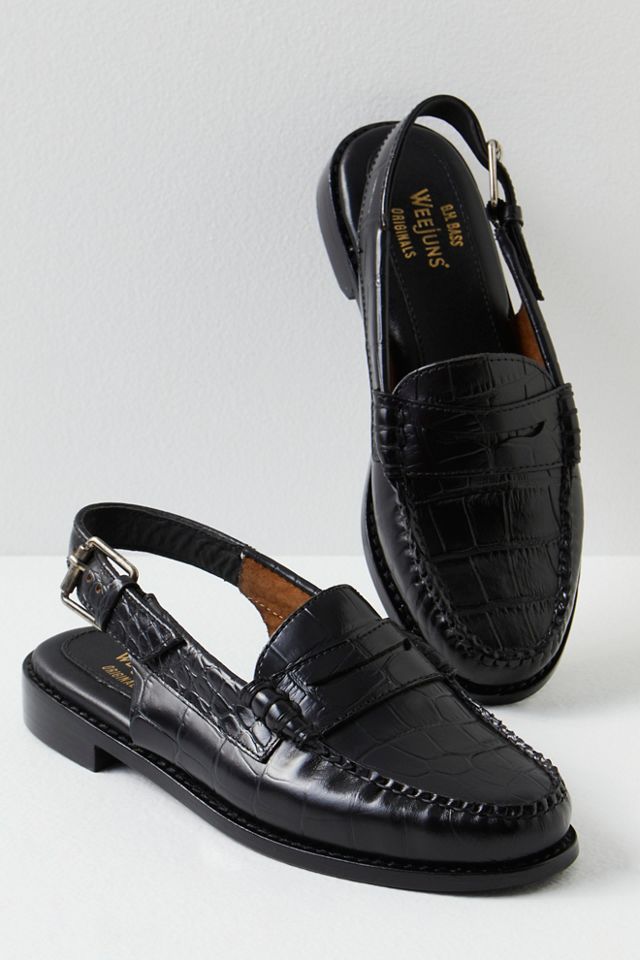 G.H. Bass Whitney Slingback Loafers