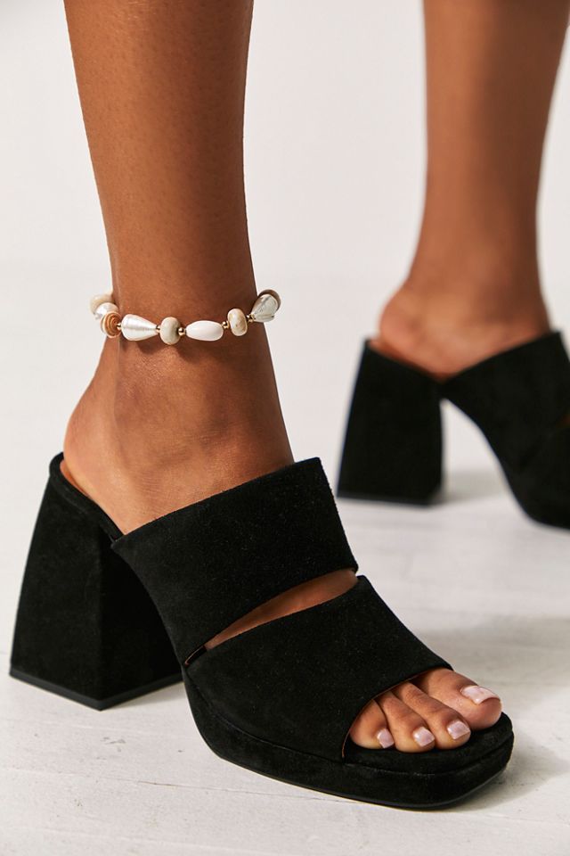 Free people hot sale black sandals