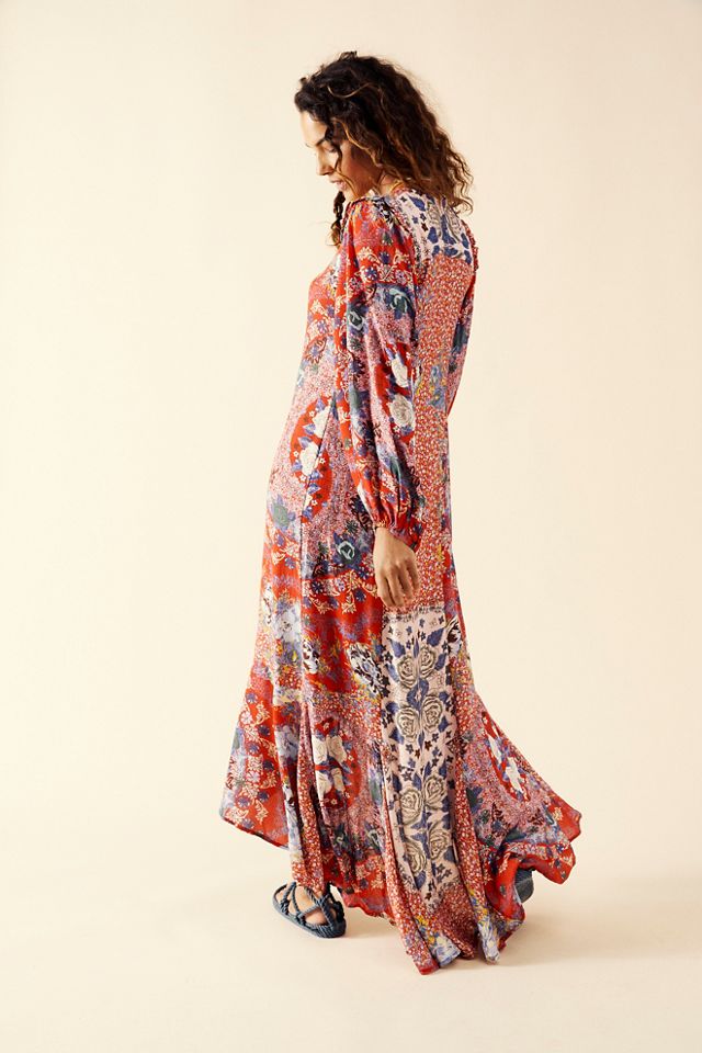 Marais Printed Midi Dress Free People UK