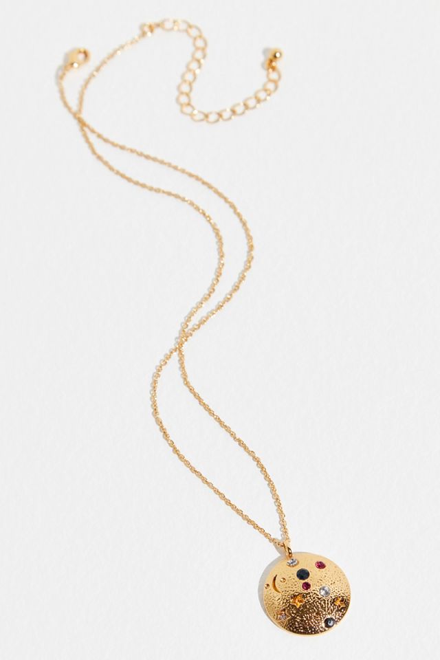 Gold Plated Orbit Necklace #1