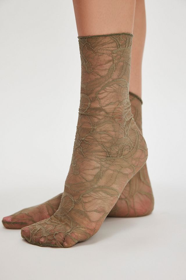 Go Ask Alice Lace Socks #1
