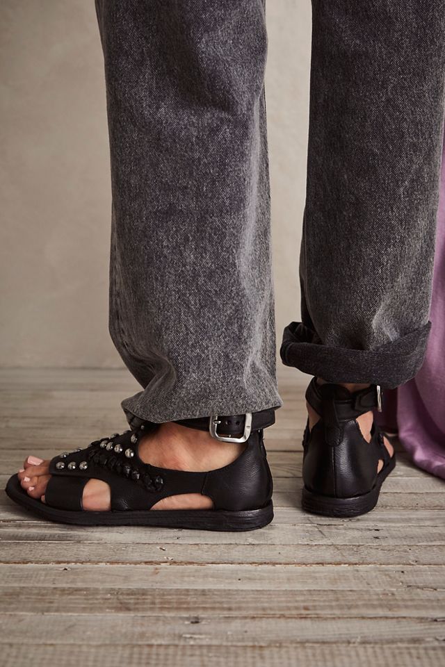 Free People Ginny Gladiator Sandals. 4