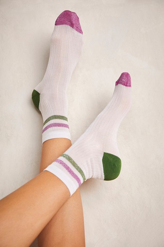 Gripjoy Socks Men's Orange/Pink Compression Socks With Grips -2