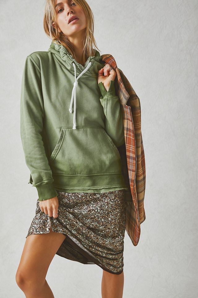 Free people best sale zuma crop sweatshirt