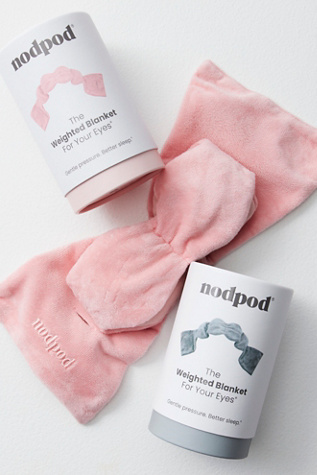 nodpod Weighted Eye Mask at Free People in Grey