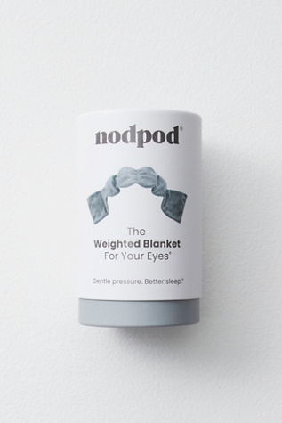 Утяжелённая маска для глаз nodpod, цвет: Серый — фото 4