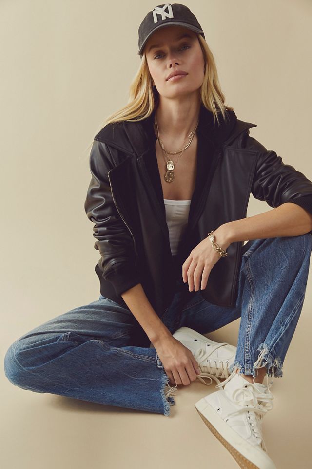 It Girl Vegan Blazer Free People UK