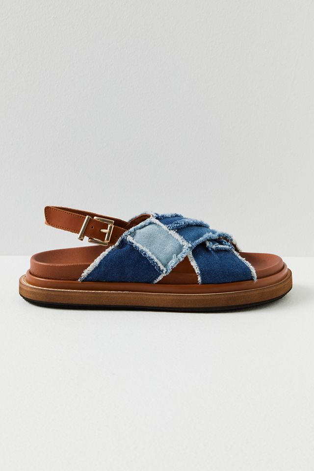 Marshmallow Patchwork Sandals #2