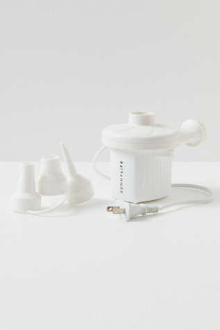 Electric Air Pump by Sunnylife at Free People in White