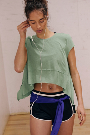 Tempo Short-Sleeve Tee by FP Movement at Free People, Field Goal, S