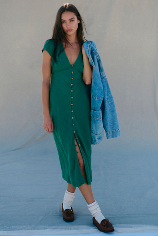 New In Town Midi by free-est at Free People in Mermaid, Size: XS