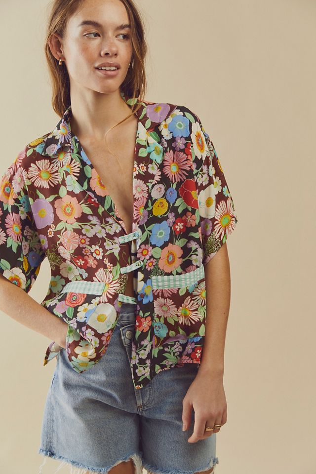 Garden Party Crepe Shirt #2