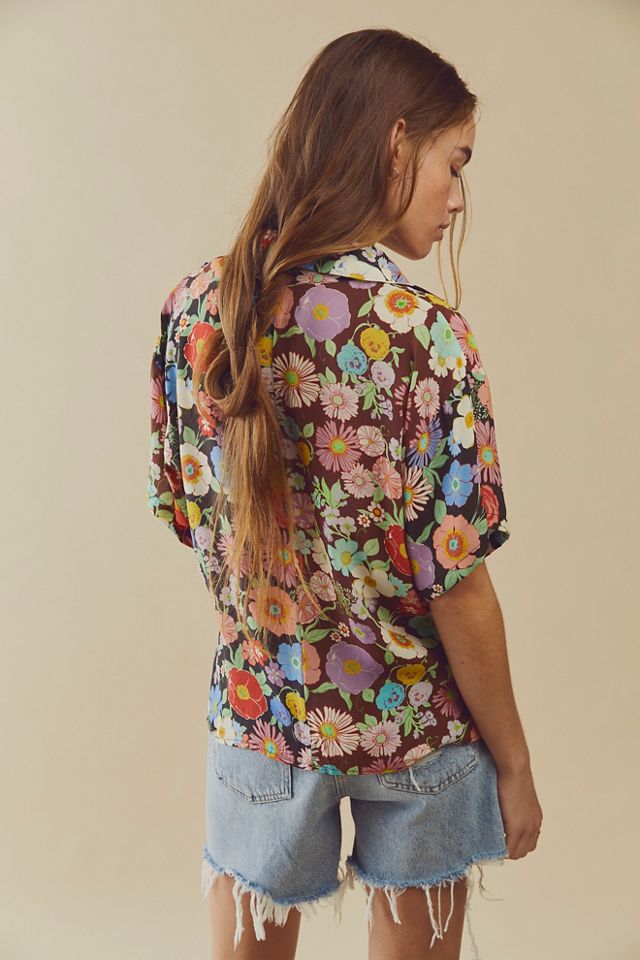 Garden Party Crepe Shirt #1
