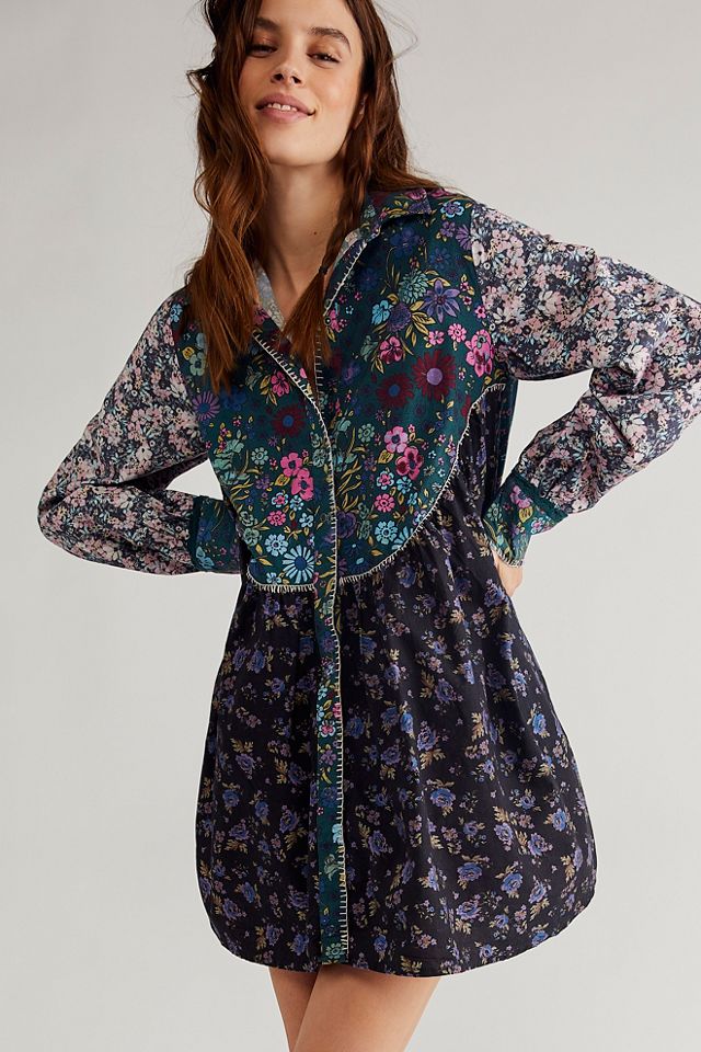 Free People My Time Shirtdress. 4