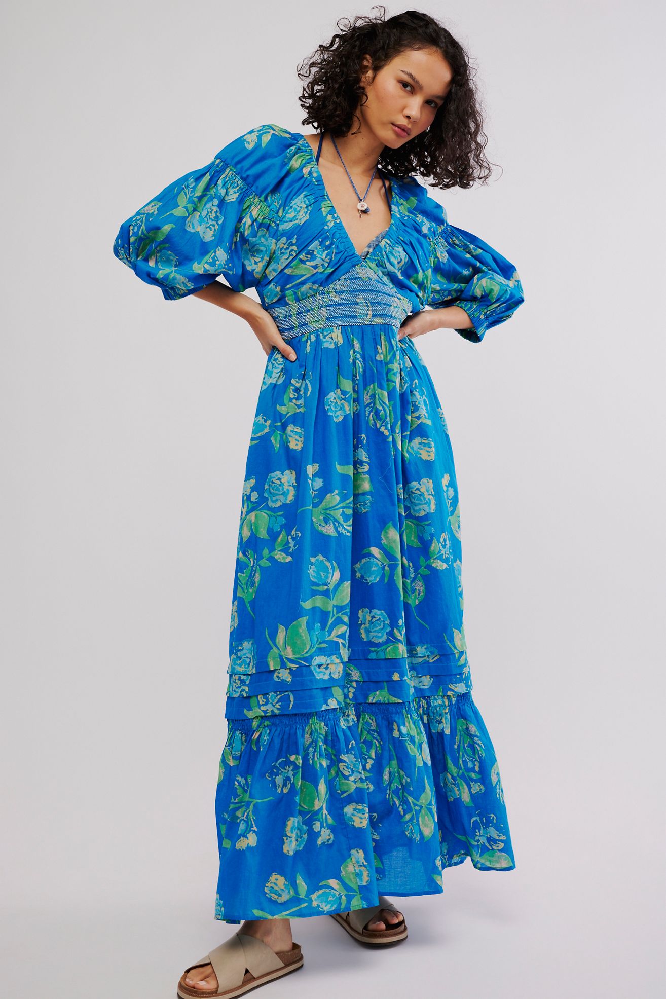 Free People | Timeless Tapestry Maxi Dress