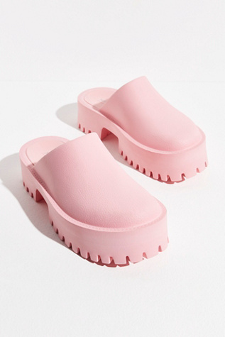 Jeffrey Campbell Bae Platform Mules In Pink | ModeSens