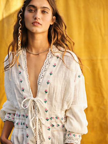 Kizzy Embroidered Top | Free People
