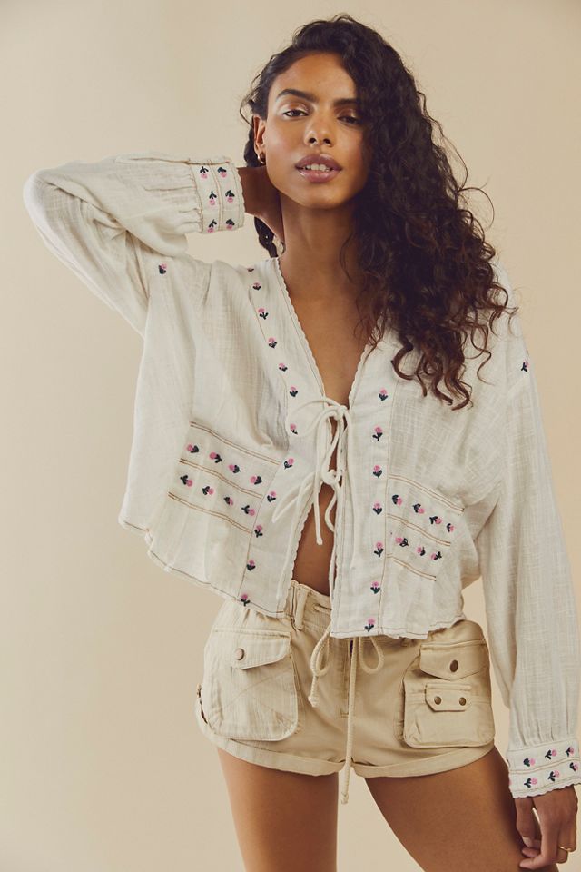 Kizzy Embroidered Top #1