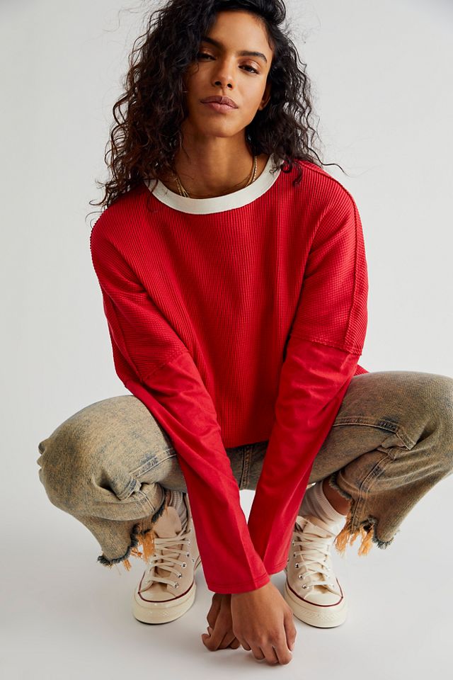 Free People Jayson Ringer Tee - 66509688