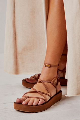 Teva Midform Infinity Sandals At Free People In Lion, Size: US 8