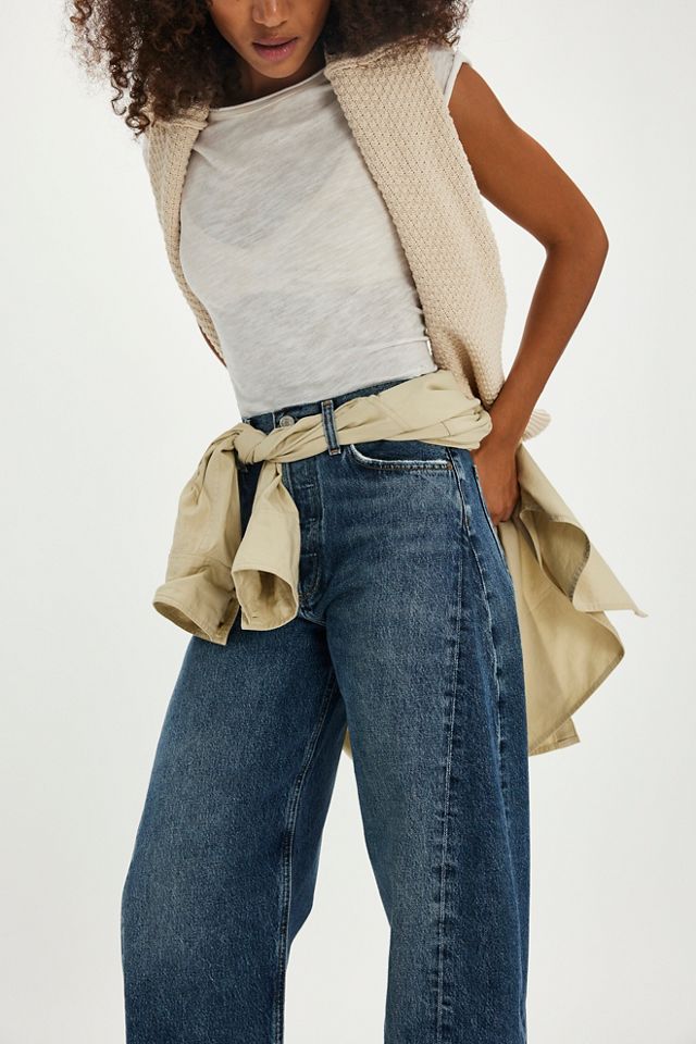 AGOLDE Luna Pieced Jeans | Free People