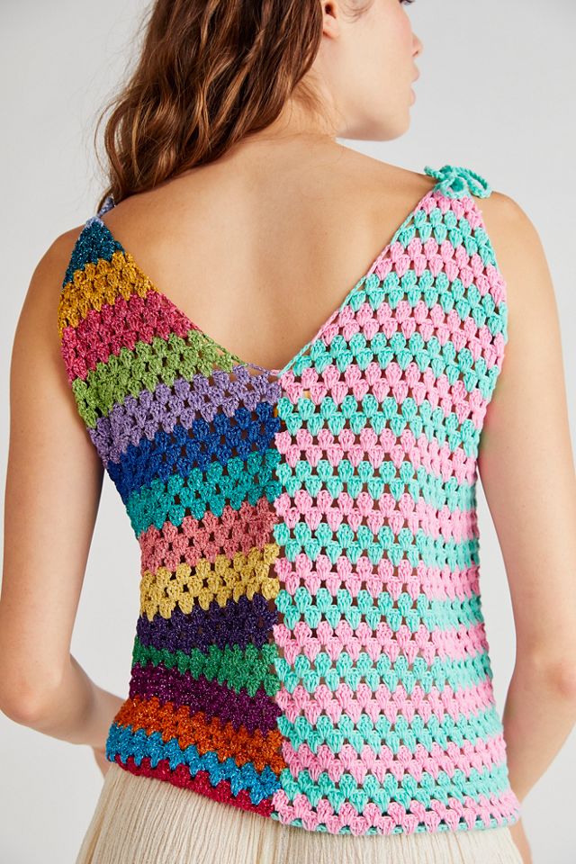 Rose Carmine Tank Top #1