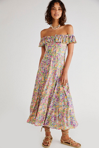 Free People Spell Dolly Off-Shoulder Dress. 1