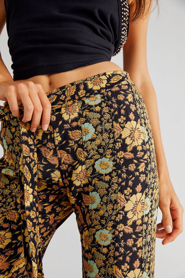 Free People Bali Sultry Boho Flare Pants. 5