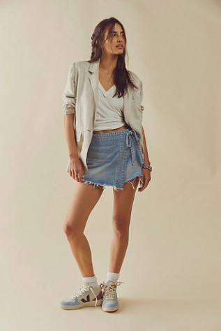 We The Free Emmy Denim Skort