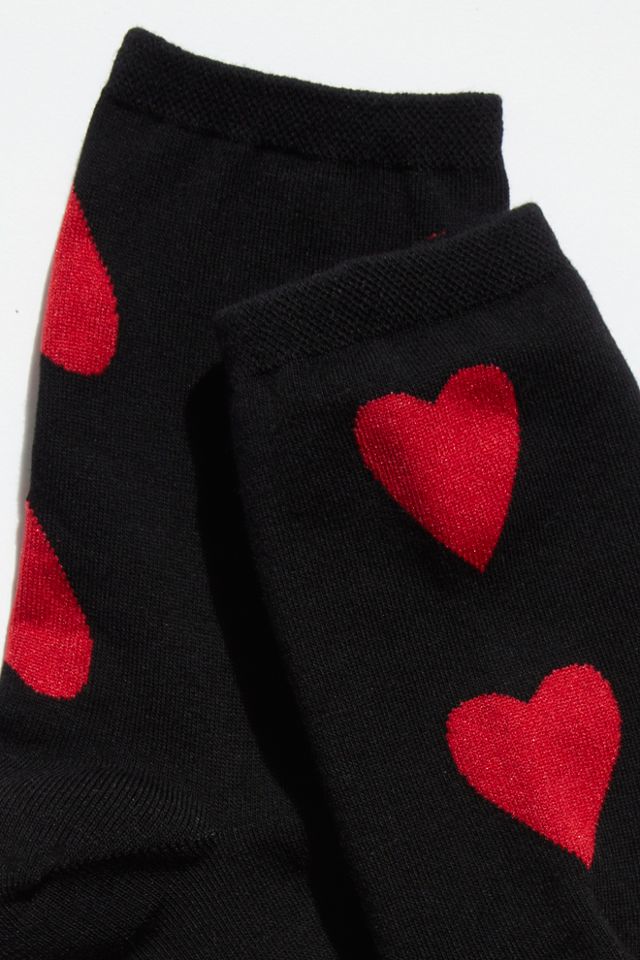 Queen Of Hearts Crew Socks #1