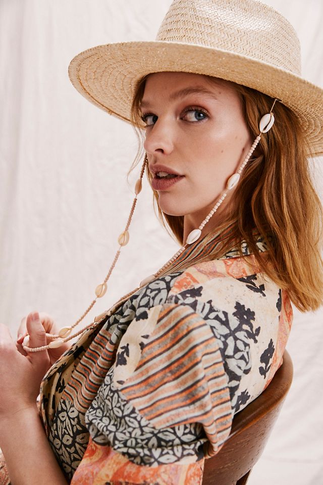 Free People Woven Fedora Knit Crochet Packable Fedora | Free People main image 3