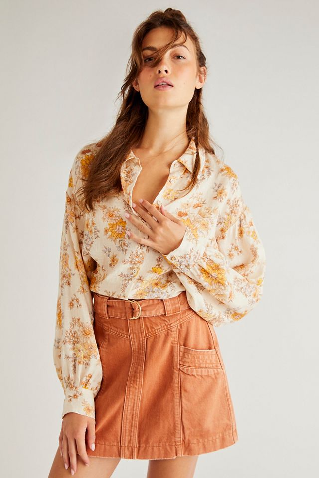 Chemisier en lin Meadowland #3