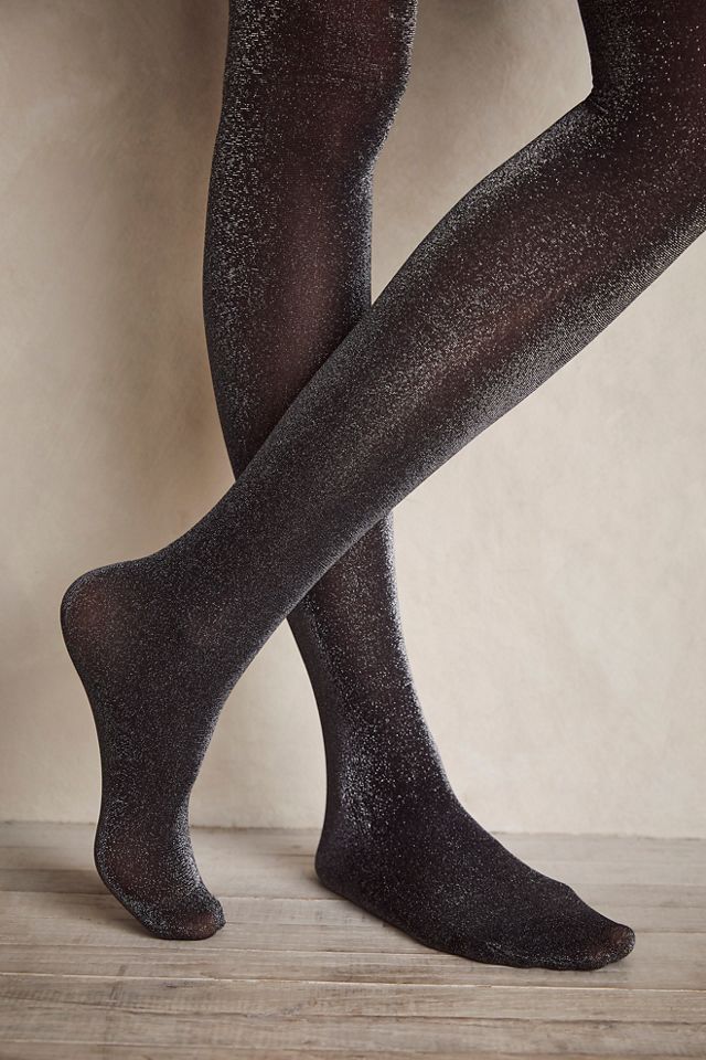 Shimmery pantyhose outlet