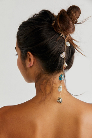 Ariana Ost Dripping Stones Hair Tie | Free People UK display picture 1