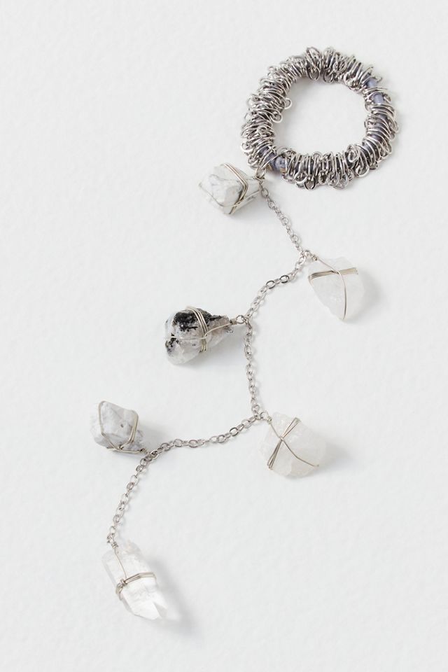 dripping stones hair tie