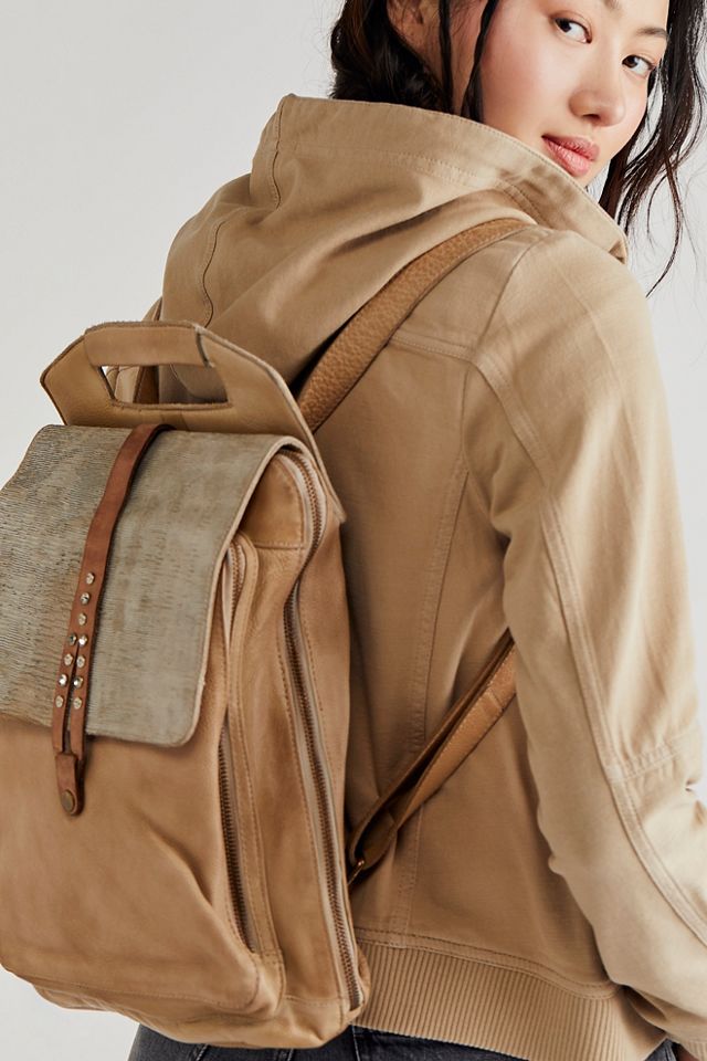 brando leather backpack