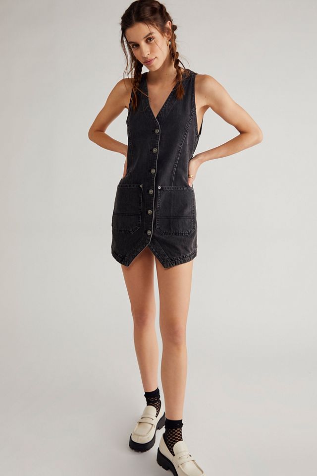 Free People Out Of Office Vest Dress 66932740