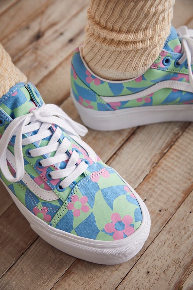 Old skool checker floral best sale