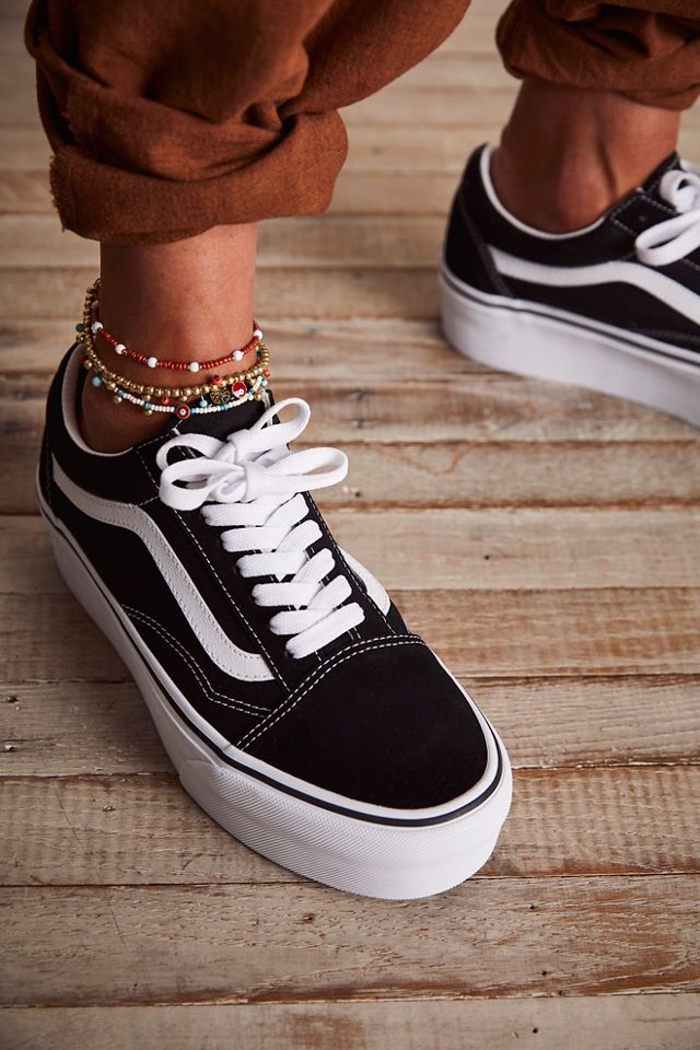Old Skool Stackform Canvas Sneakers #2