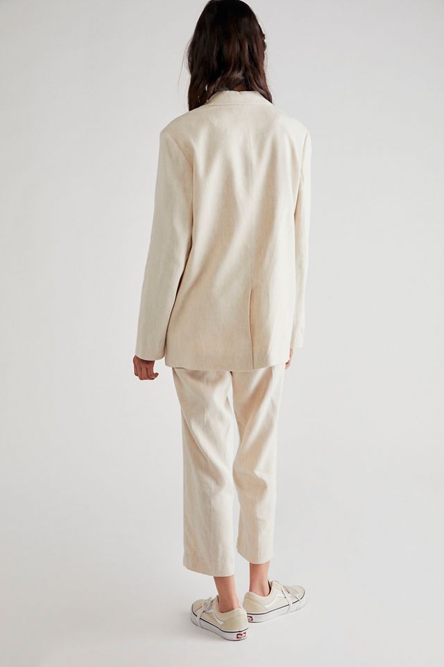 Free People Scotch Soda Linen Blazer Suit 66999830