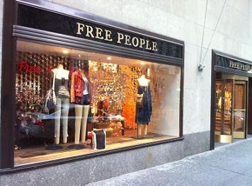 The Free People VM @ NYC Store
