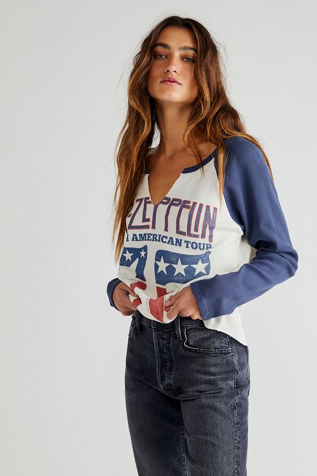 Led Zeppelin North American Tour Thermal Tee #2
