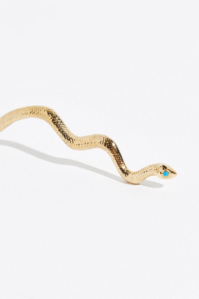 Leo Black Snake Hair Pin