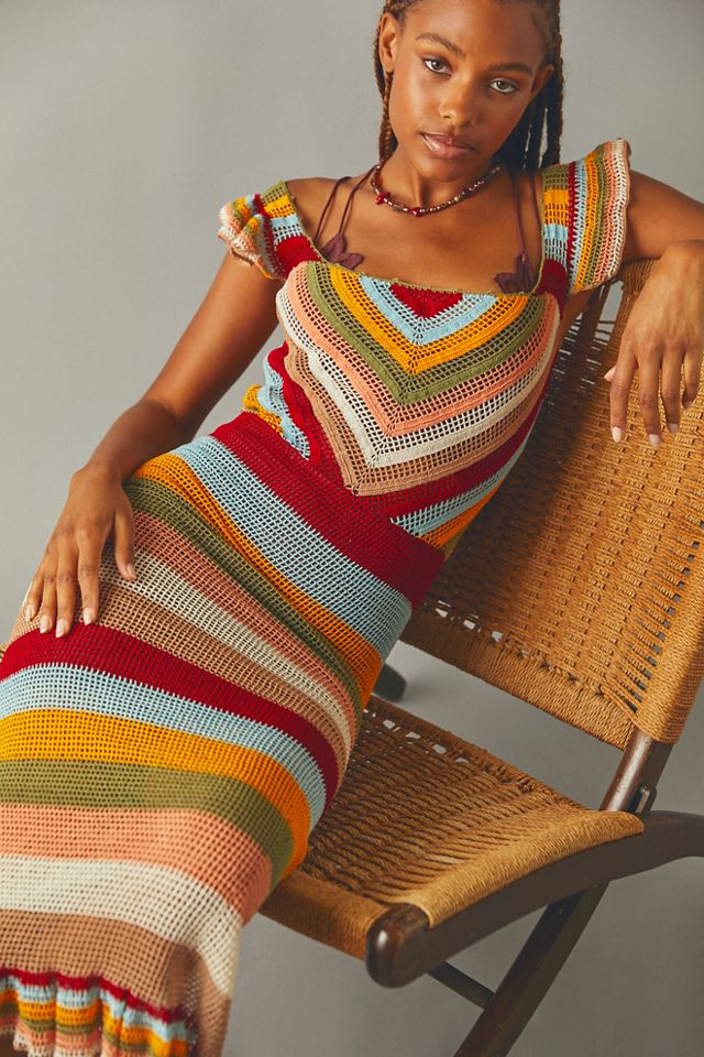 Free People Carolina K Paradise Crochet Dress 67078592