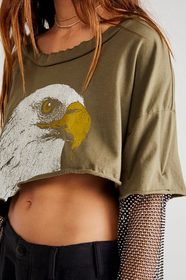Tee-shirt à manches en cristal Eagle #2