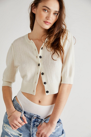 Free people clearance everyday cashmere cardi